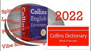 Collins Dictionary Words Of The Year 2022