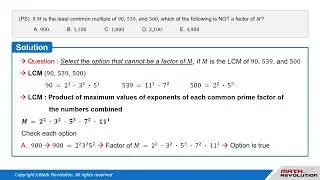 G19. GCD and LCM: First Theory (Minimum and Maximum Exponents)