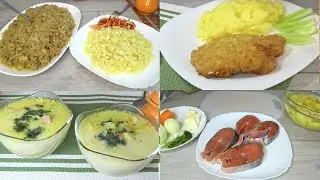2-Day Menu! ECONOMIC Recipes! Fish Soup, Cabbage with Minced Meat, Chops! BREAKFAST, LUNCH, DINNER!