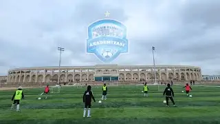 XORAZM FUTBOL AKADEMIYASIDA MASHG'ULOT JARAYONI