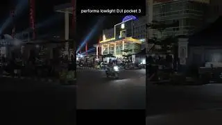 DJI Osmo Pocket 3 Low Light Performance #video #jayapura #pocket3