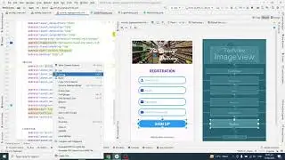 Check for empty fields & Error Handling in Login & Registration App