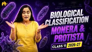 Biological Classification Class 11 Biology | NCERT Chapter 2 | CBSE | Kingdom Monera & Protista