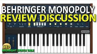 Behringer MonoPoly Discussion