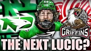 NEW DETROIT RED WINGS PROSPECT SIGNING: THE NEXT MILAN LUCIC? Hunter Johannes