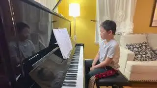 A journey in the Arctic from John Thompson’s modern course for the piano the second grade book