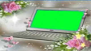 YouTube best \ Laptop green screen animation effects HD footages || Top 8 laptops chroma key effects