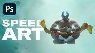 Avatar: The Last Airbender Effect – Photoshop Speed Art