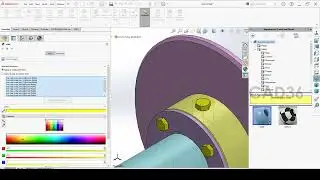 Belt Conveyor Shaft - SolidWorks