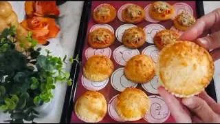 Mini-pizza calzone pour la cantine des enfants 👌🏻😋 facile et délicieux