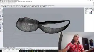 Tutorial de como usar la herramienta Barrido Por 2 Carriles En Rhinoceros 3D 2023