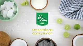 Smoothie de coco y limón