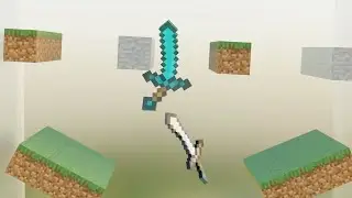Diamond Sword vs. Iron Sword [Softbody Race] | Minecraft Simulation