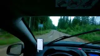 На Дастере по раллийной трассе от первого лица