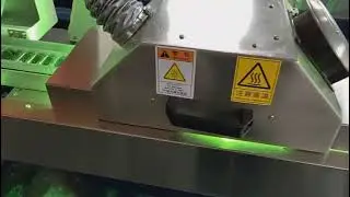 Medical glass bottle screen printing machine