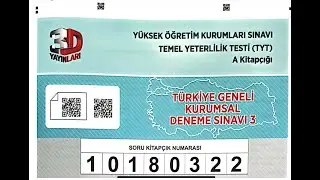 3D TYT 3 FİZİK ÇÖZÜMLERİ