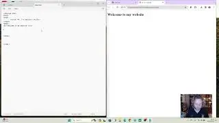 Using notepad and chrome to build the structure and text of our webpages