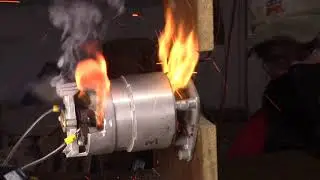 Comercial Belender Motor Burnout