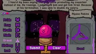 Sinful Scoops - [Gameplay] - Satan tasks you with making ice creams from damned souls' confessions