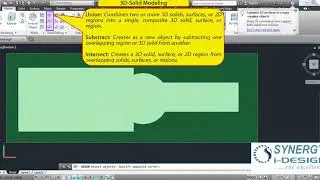 AutoCAD---Lec-050  How to do 3D Modeling (Material Adding and Removal Operations)