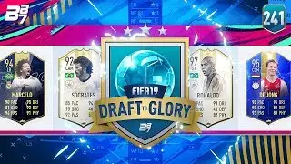 OMG! 6 INSANE ICONS FUT DRAFT! | FIFA 19 DRAFT TO GLORY 