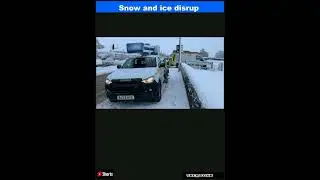 Snow and ice disrupt schools, roads and trains in Wales|
