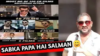 SALMAN KHAN - 16 MOVIES 100 CRORE CLUBS ENTRY Reaction By Auto Wale Uncle