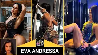 Eva Andressa #3 - Leg Lifts, Standing 1-Leg Curls, 1-Leg Presses and Reverse Lunges to Step-Ups