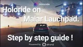 CryptoSunday⚡Ep 2⚡Holoride⚡ Private Sale⚡Maiar Launchpar⚡Complete Guide step by step⚡lottery tickets