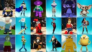 LEGO Videogames vs MultiVersus - All Characters (Side by Side Comparison)