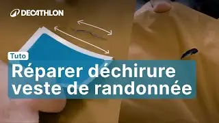 TUTO - Comment réparer une déchirure sur une veste de randonnée ? | Decathlon