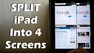 How To Split Screen iPad's Browser Safari
