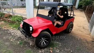HOW TO MAKE ELECTRIC RUBICON JEEP CAR P3 TESTED