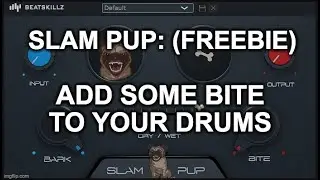 Add some Bite to your Drums with Slam Pup: (free plugin)