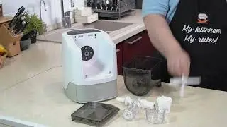 Electric pasta maker , 260W , Zokura - assembly
