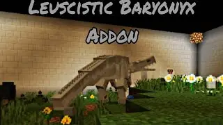 Addon/Mod Leuscistic Baryonyx Minecraft Bedrock/PE