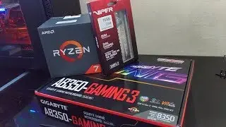 AMD Ryzen 7 1700 + AB350-GAMING 3