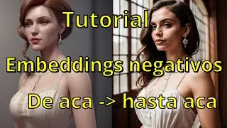 Embeddings negativos, mejora tus imagenes con ellos | Stable Diffusion en español