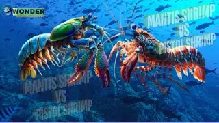 Speed vs Sound: Mantis Shrimp vs Pistol Shrimp Battle!