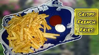 How to make Crispy French Fries at home | Crispy French Fries Recipe | Masala French Fries Recipe 🍟