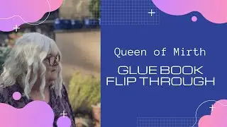 Relaxing Glue Book Flip Through