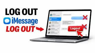 How To Log Out Of iMessage On Mac | Sign Out of iMessage on MacBook: Step-by-Step Tutorial