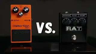Boss DS-1 VS. ProCo Rat 2 - Guitar Pedal Sound Comparison