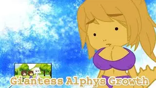 Giantess Alphys Growth.Animation (Gacha club)
