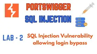 SQL Injection | Lab - 2 | PortSwigger | [ Hindi ]