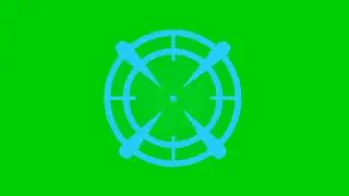 target scopes green screen video