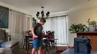 Trying cup trick shots for the first Time! (Part 2)