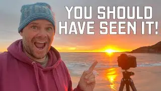 I Nearly Missed The Most INSANE Sunrise Ever!