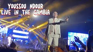 Youssou Ndour performance at Africell Free concert live in The Gambia (part 1)
