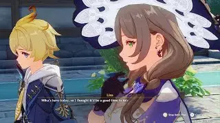 LISA MIKA CUTSCENE Genshin Impact